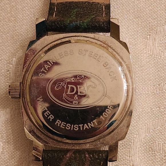 Dooney & Bourke Pink Crystal Monogram Watch - Picture 2 of 6